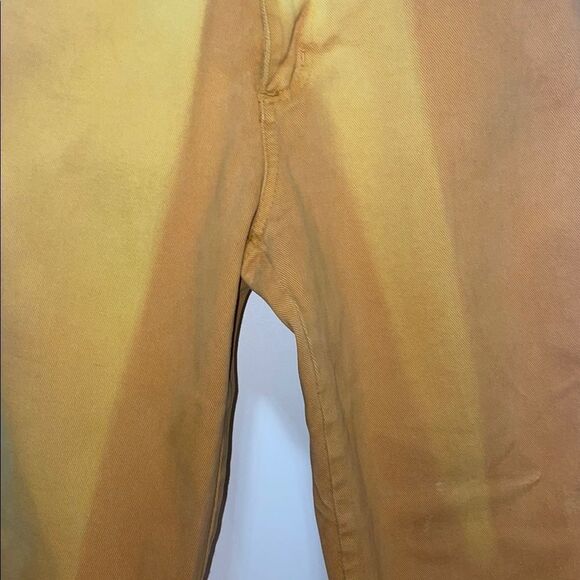 Vibrant Yellow Straight Leg Pants with High Waist - Picture 4 of 12